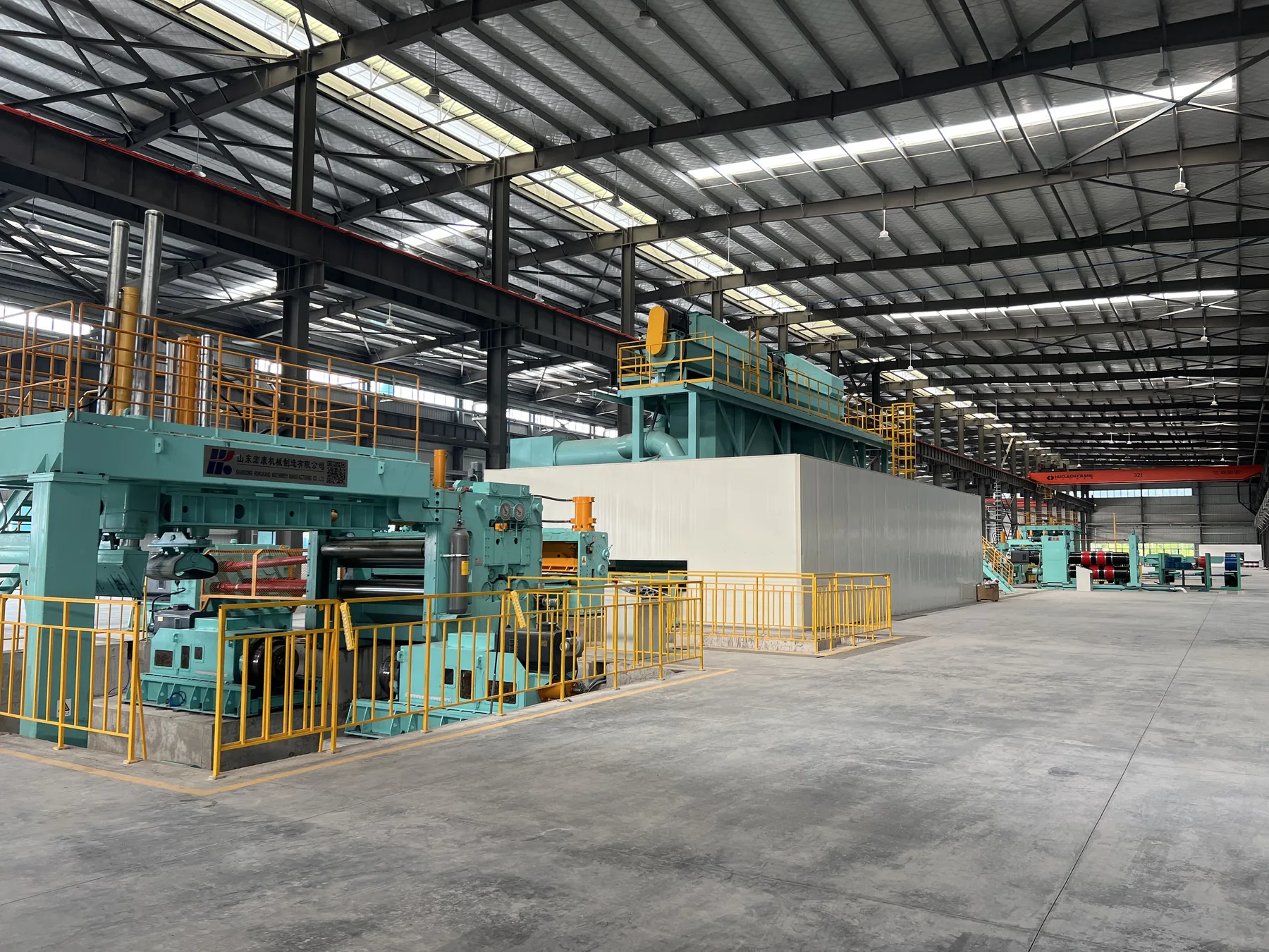 coil processing equipment certification — Hongkang engineering view 3