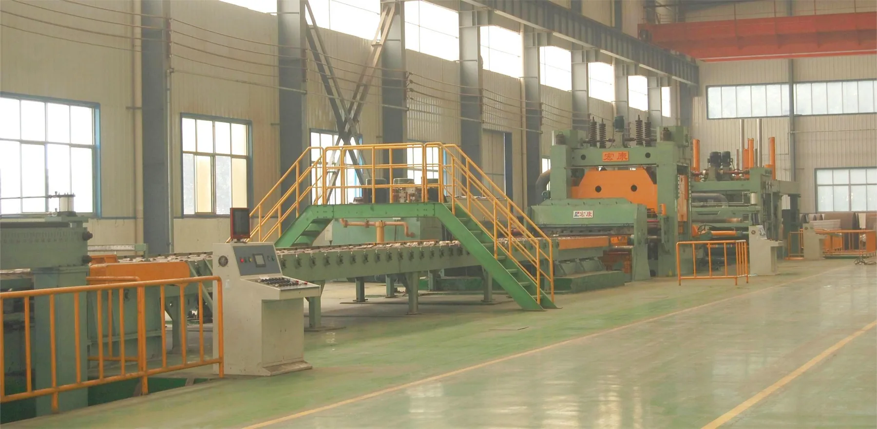 steel coil cut to length line — Hongkang engineering view 1