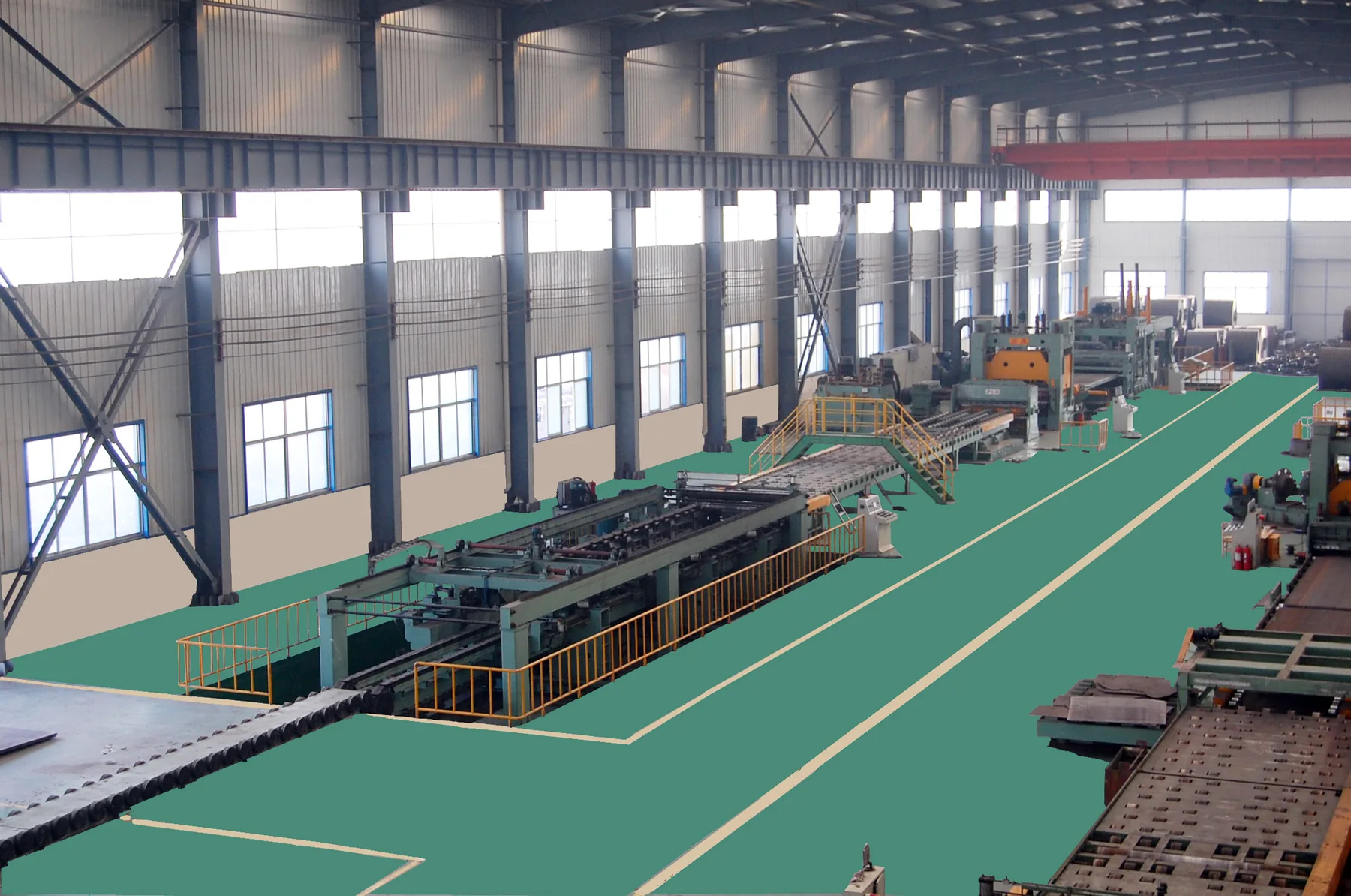 steel coil cut to length line — Hongkang engineering view 2