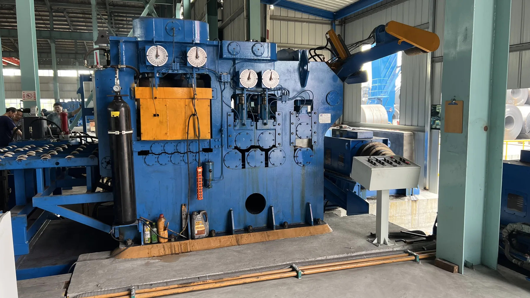 steel coil cut to length line — Hongkang engineering view 5