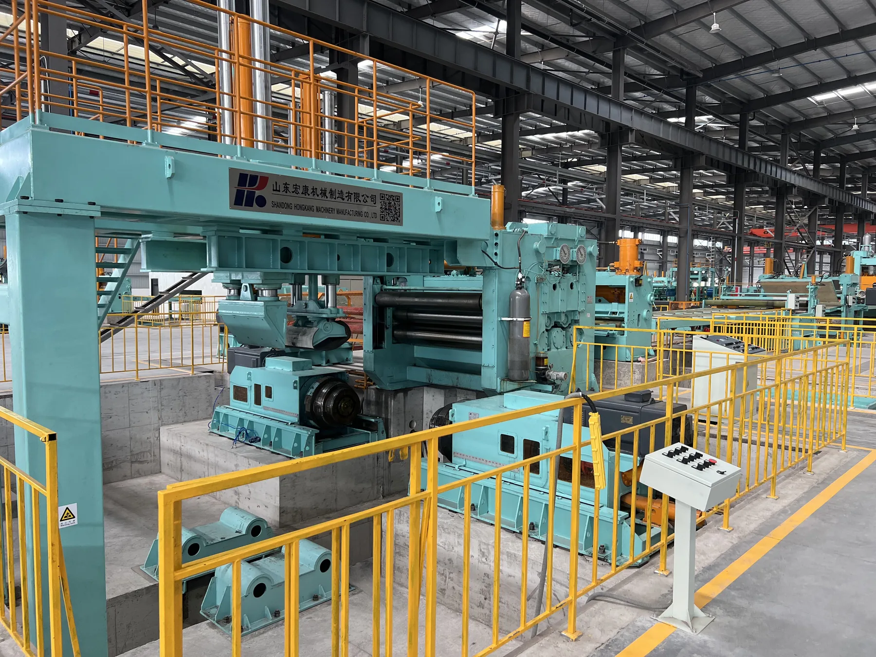 steel coil cut to length line — Hongkang engineering view 7