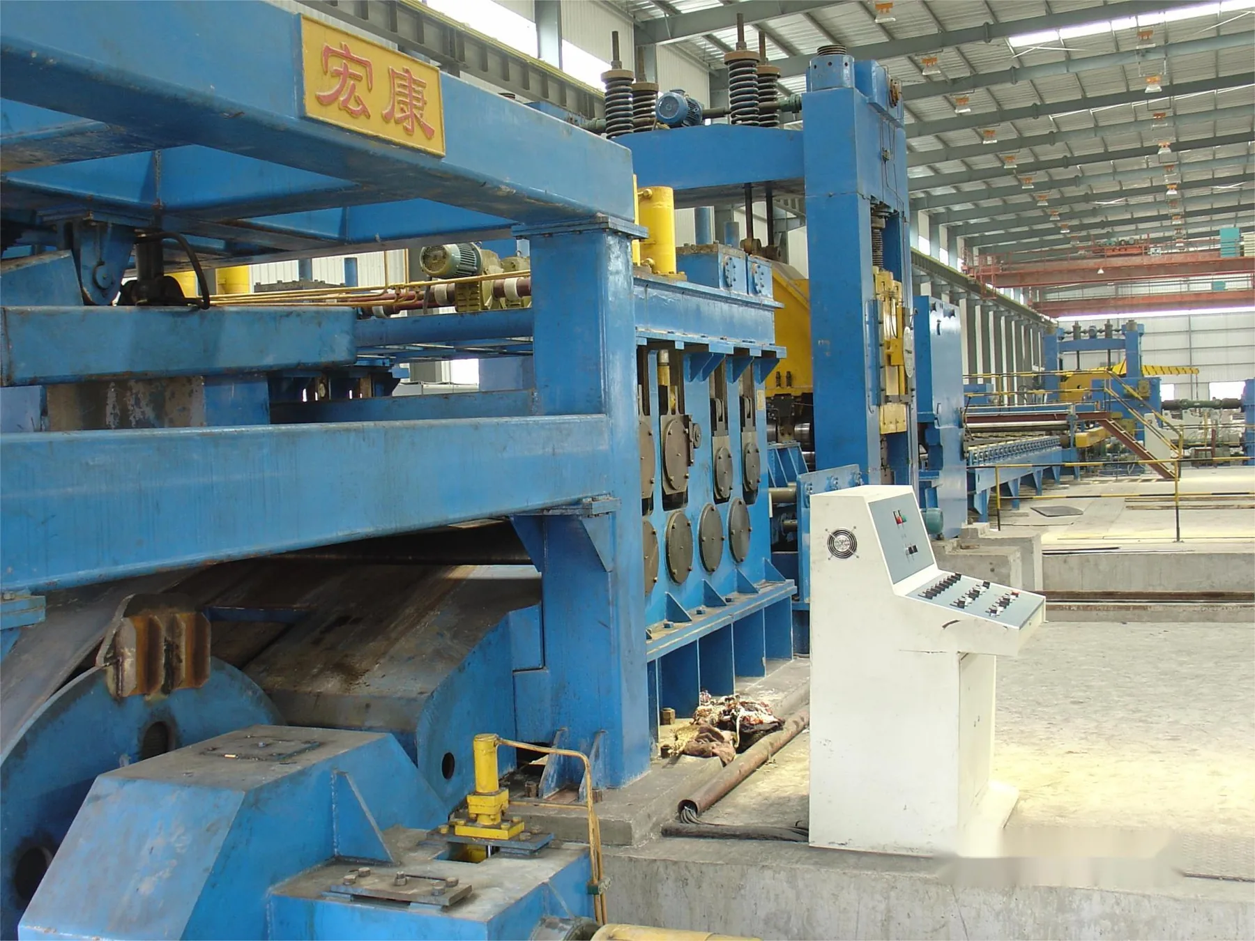 30mm Steel Coil Cut to Length Line 30mm cut to length line — Hongkang engineering view 3