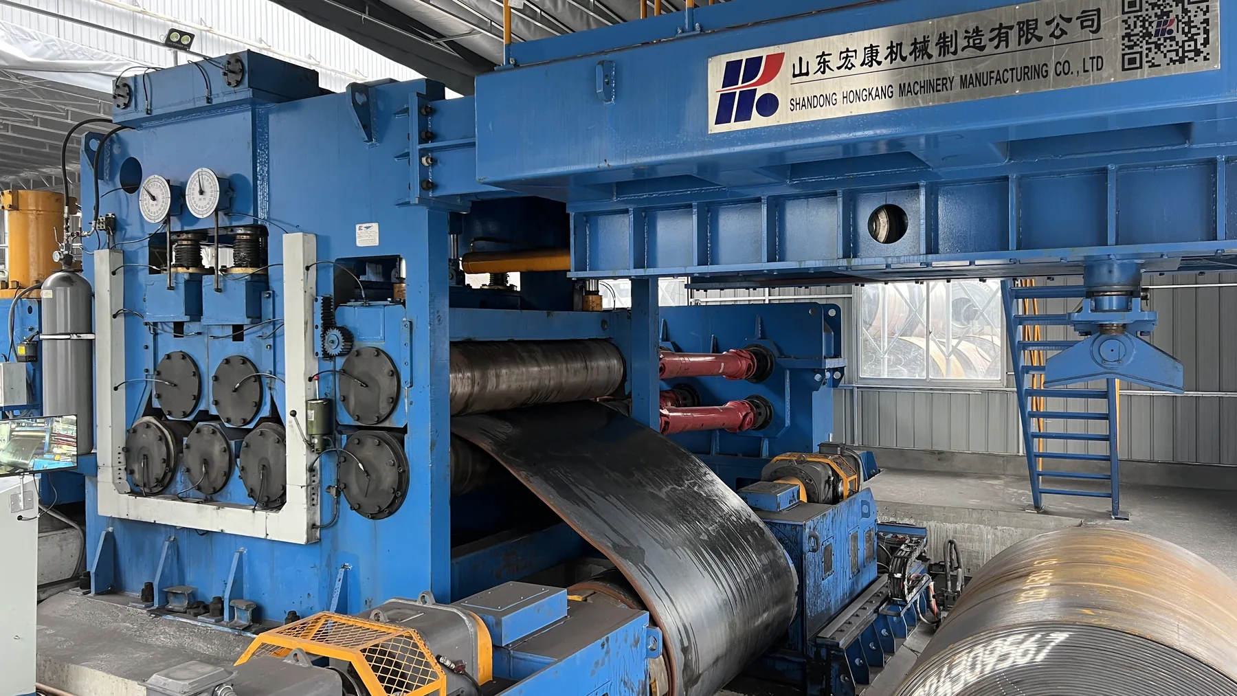 automatic cut to length line — Hongkang engineering view 2
