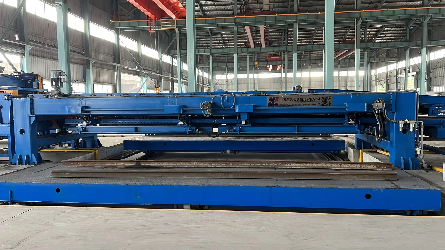 carbon steel cut to length line — Hongkang engineering view 2