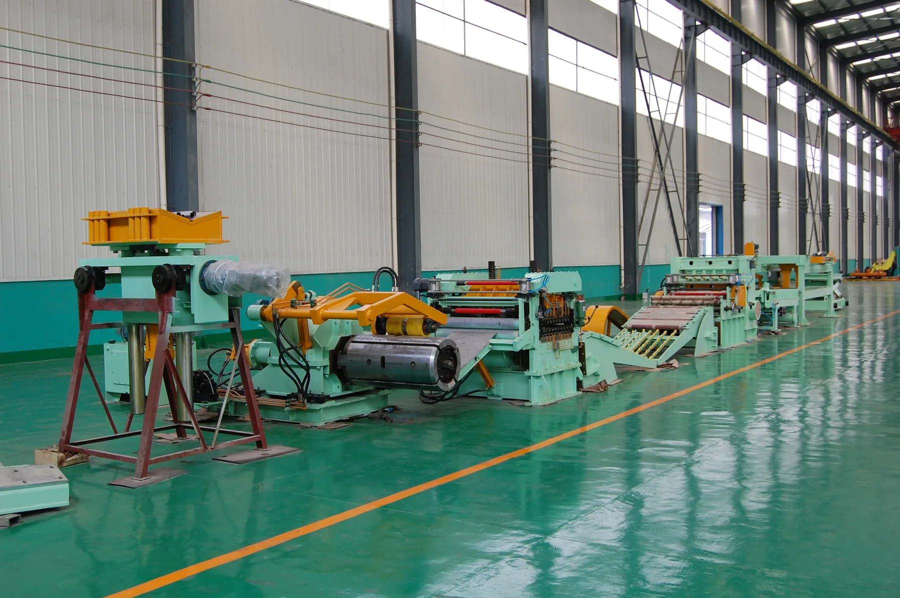 carbon steel cut to length line — Hongkang engineering view 3