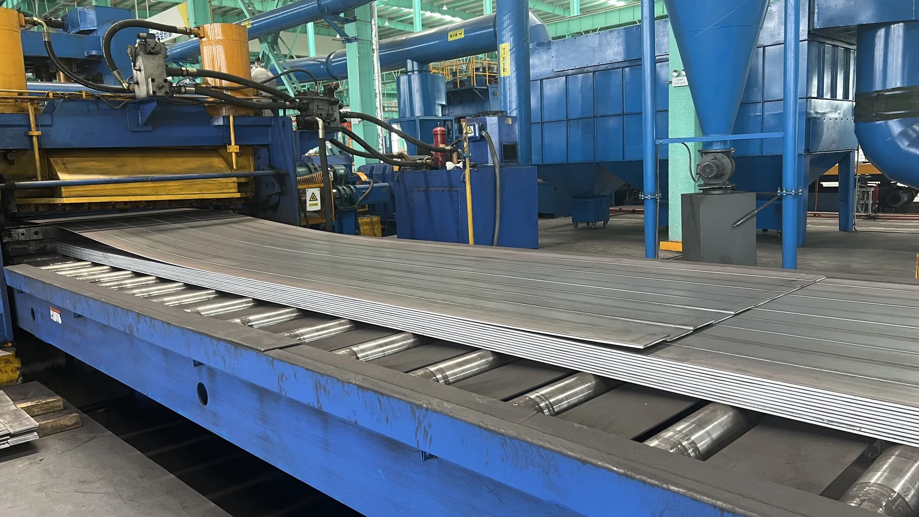 heavy gauge cut to length line — Hongkang engineering view 2