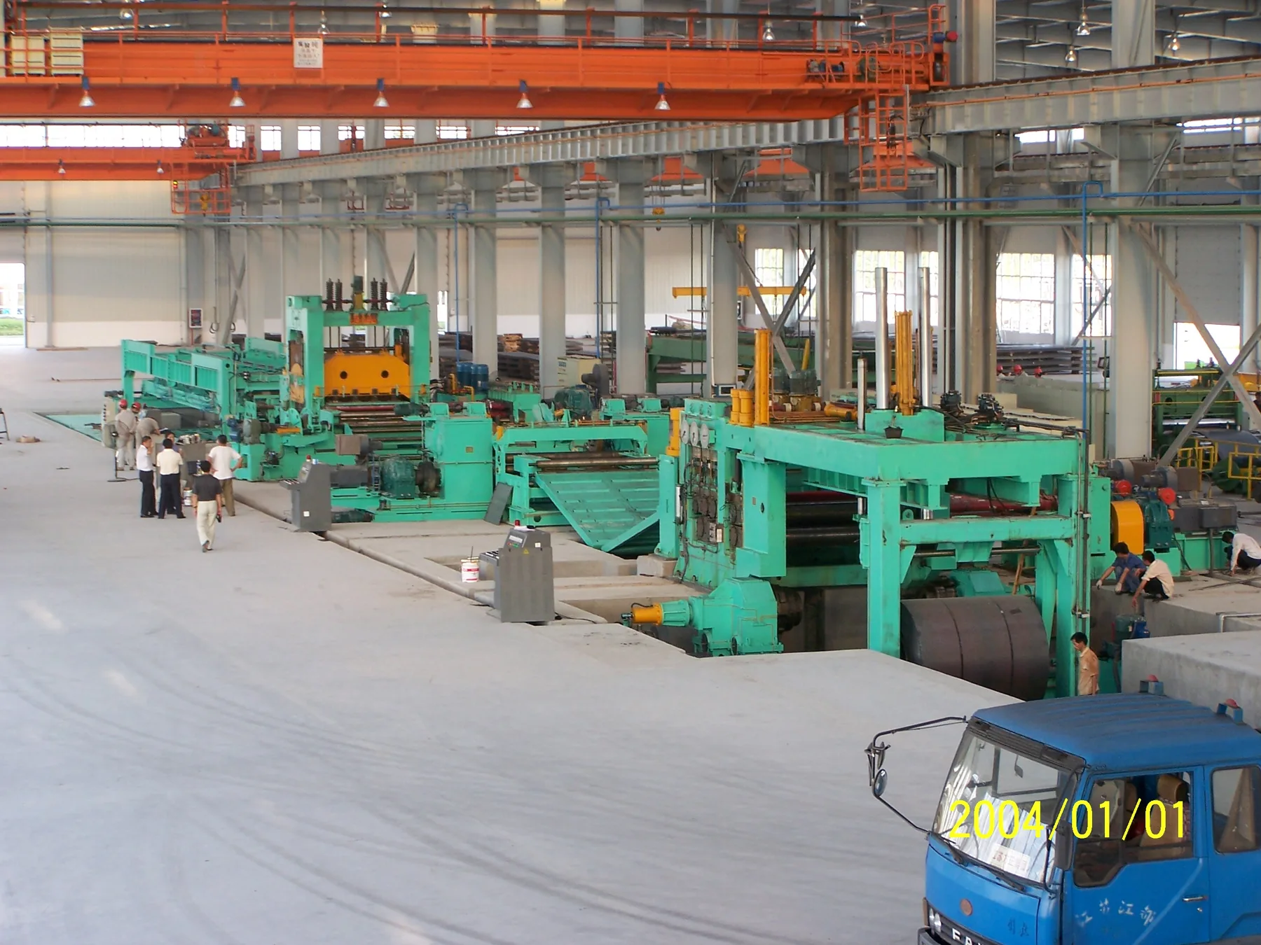 heavy gauge cut to length line — Hongkang engineering view 4