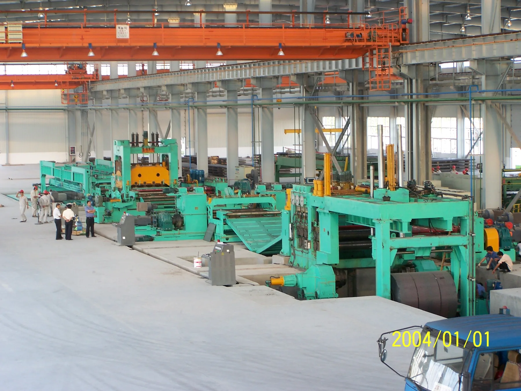 heavy gauge cut to length line — Hongkang engineering view 6