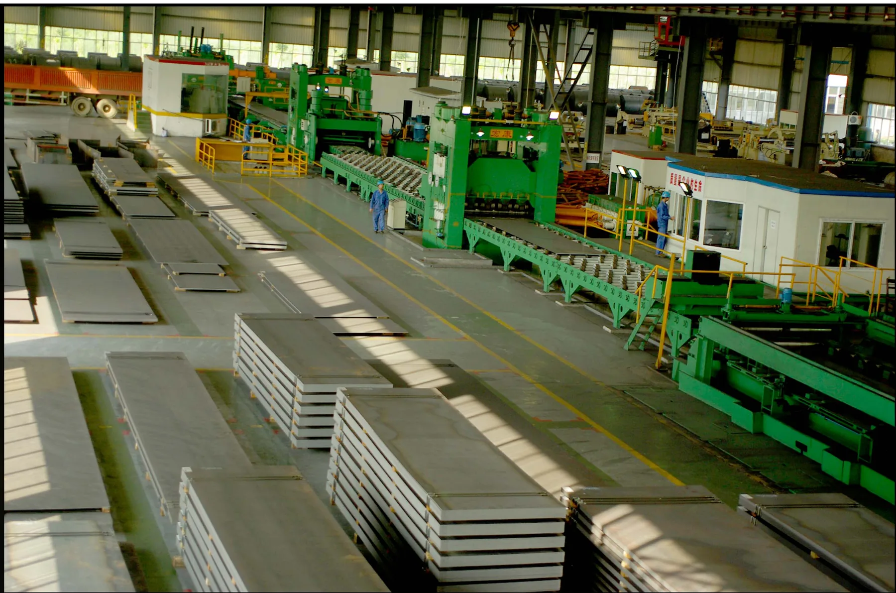 heavy gauge cut to length line — Hongkang engineering view 7