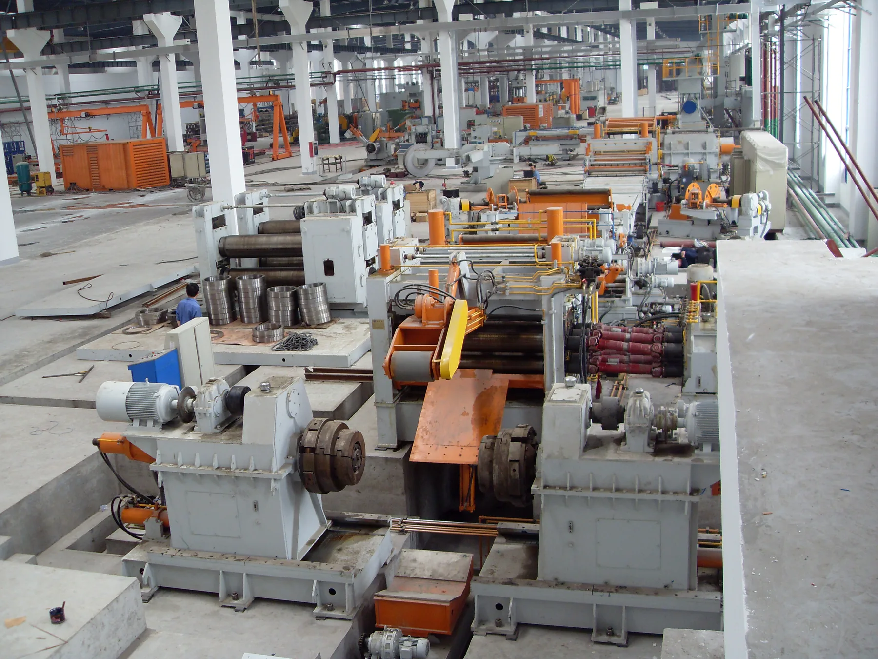 Hot Rolled Steel Cut to Length Line hot rolled steel cut to length line — Hongkang engineering view 1