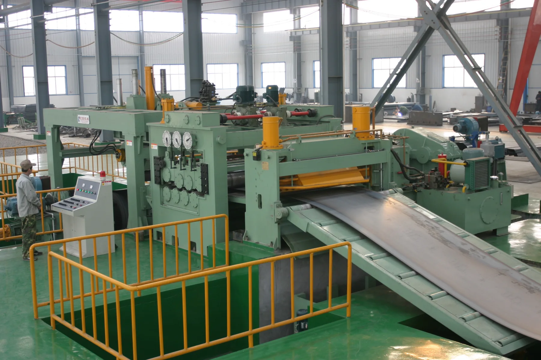 Heavy Gauge Steel Coil Processing Lines cut to length line manufacturer — Hongkang engineering view 1