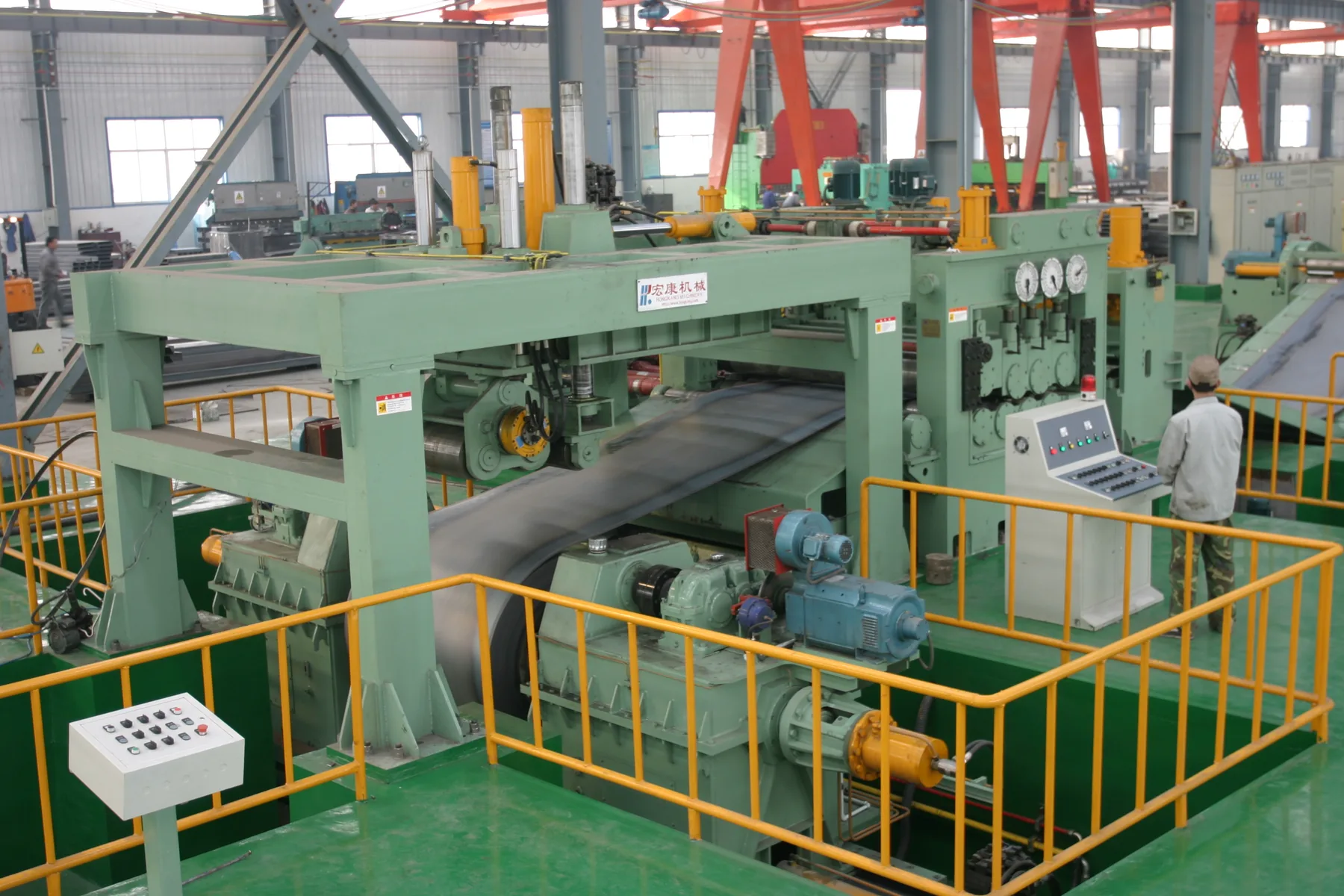 Heavy Gauge Steel Coil Processing Lines cut to length line manufacturer — Hongkang engineering view 2
