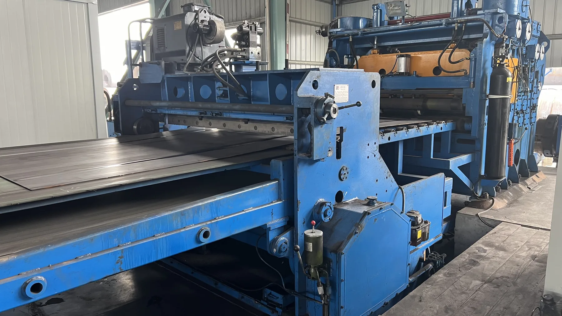 Heavy Gauge Steel Coil Processing Lines cut to length line manufacturer — Hongkang engineering view 5