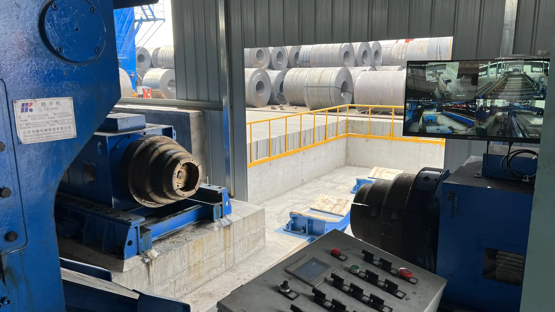 Heavy Gauge Steel Coil Processing Lines cut to length line manufacturer — Hongkang engineering view 6
