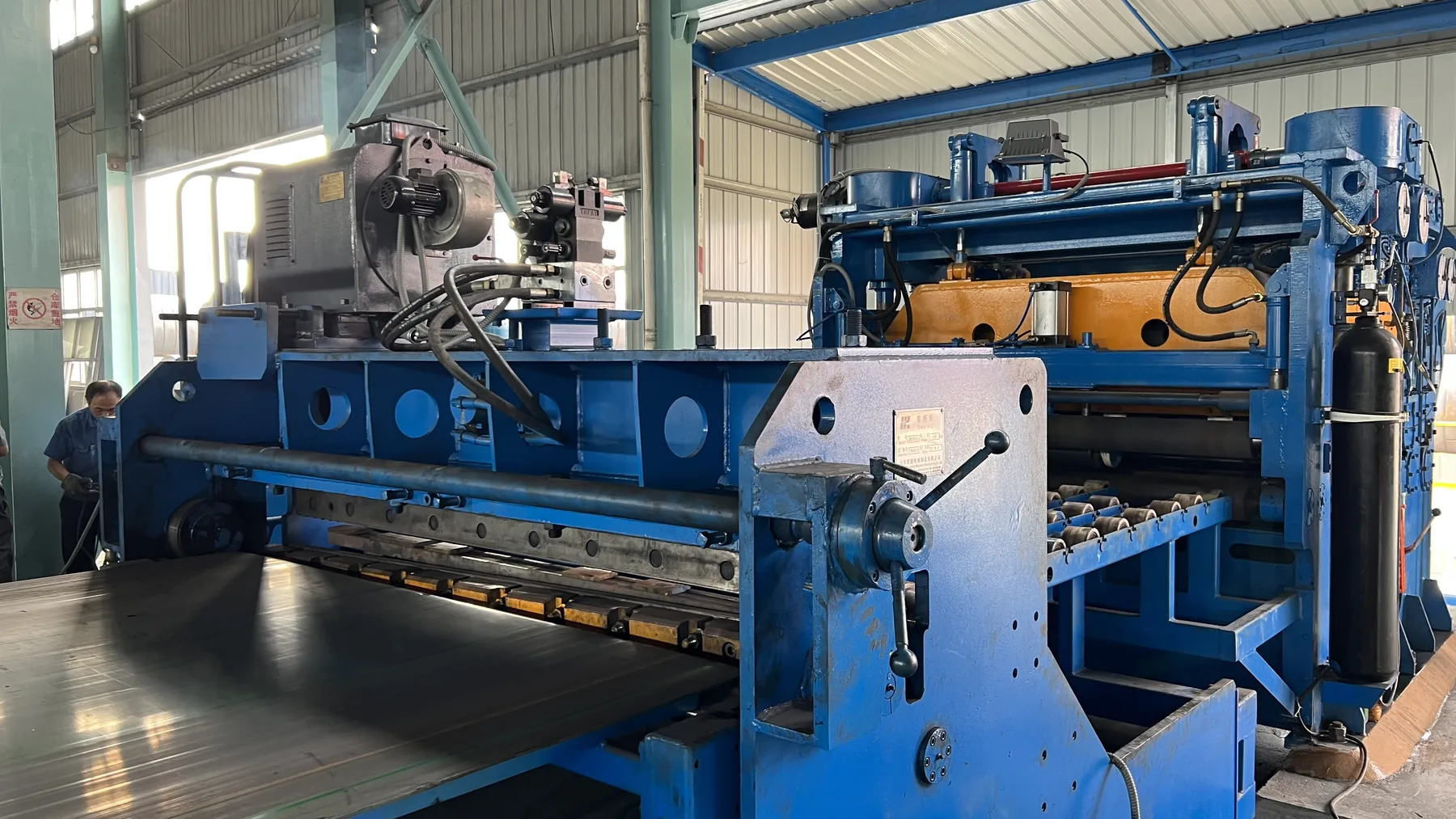 Heavy Gauge Steel Coil Processing Lines cut to length line manufacturer — Hongkang engineering view 7