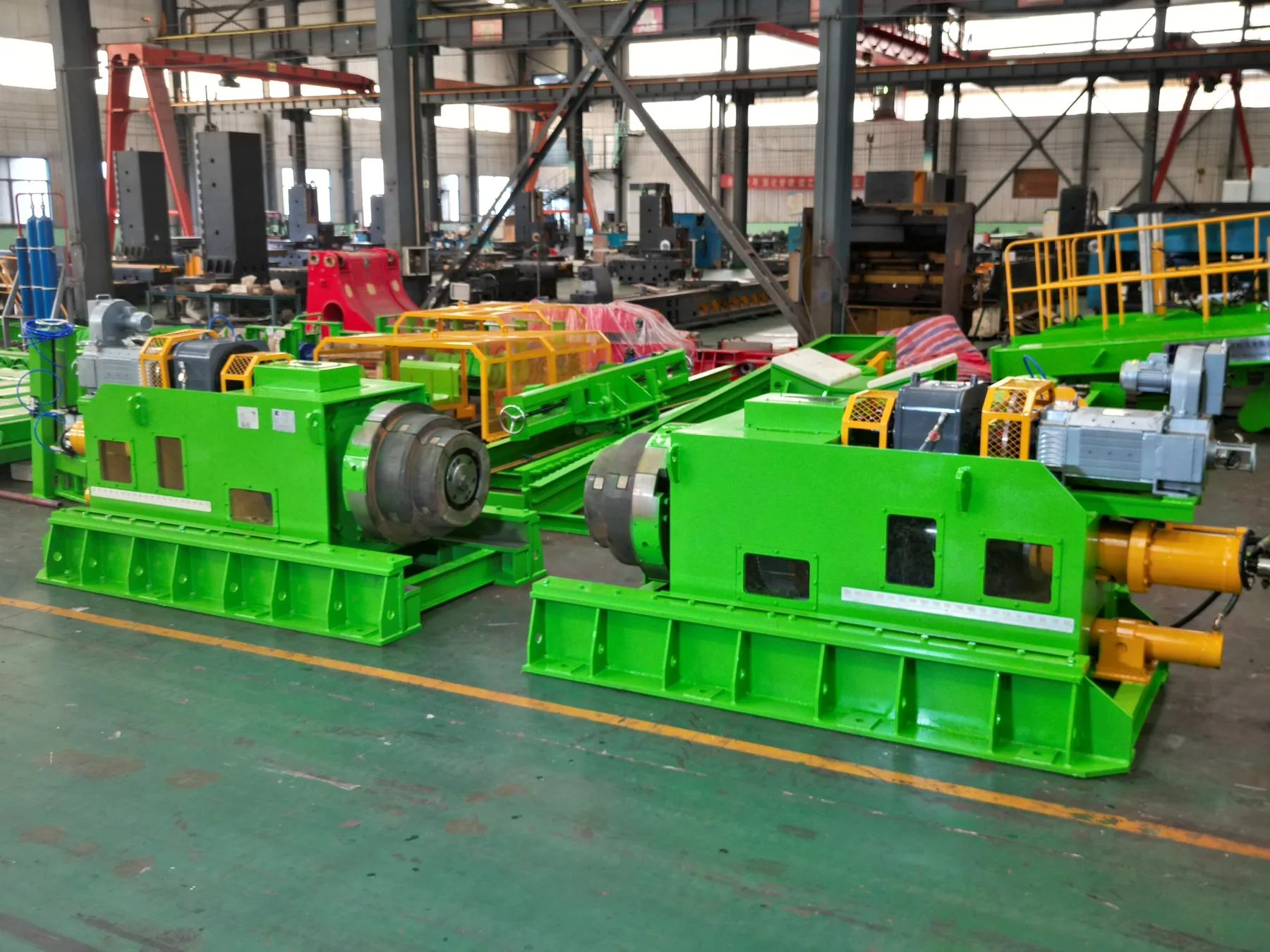 Heavy Gauge Steel Coil Processing Lines cut to length line manufacturer — Hongkang engineering view 8
