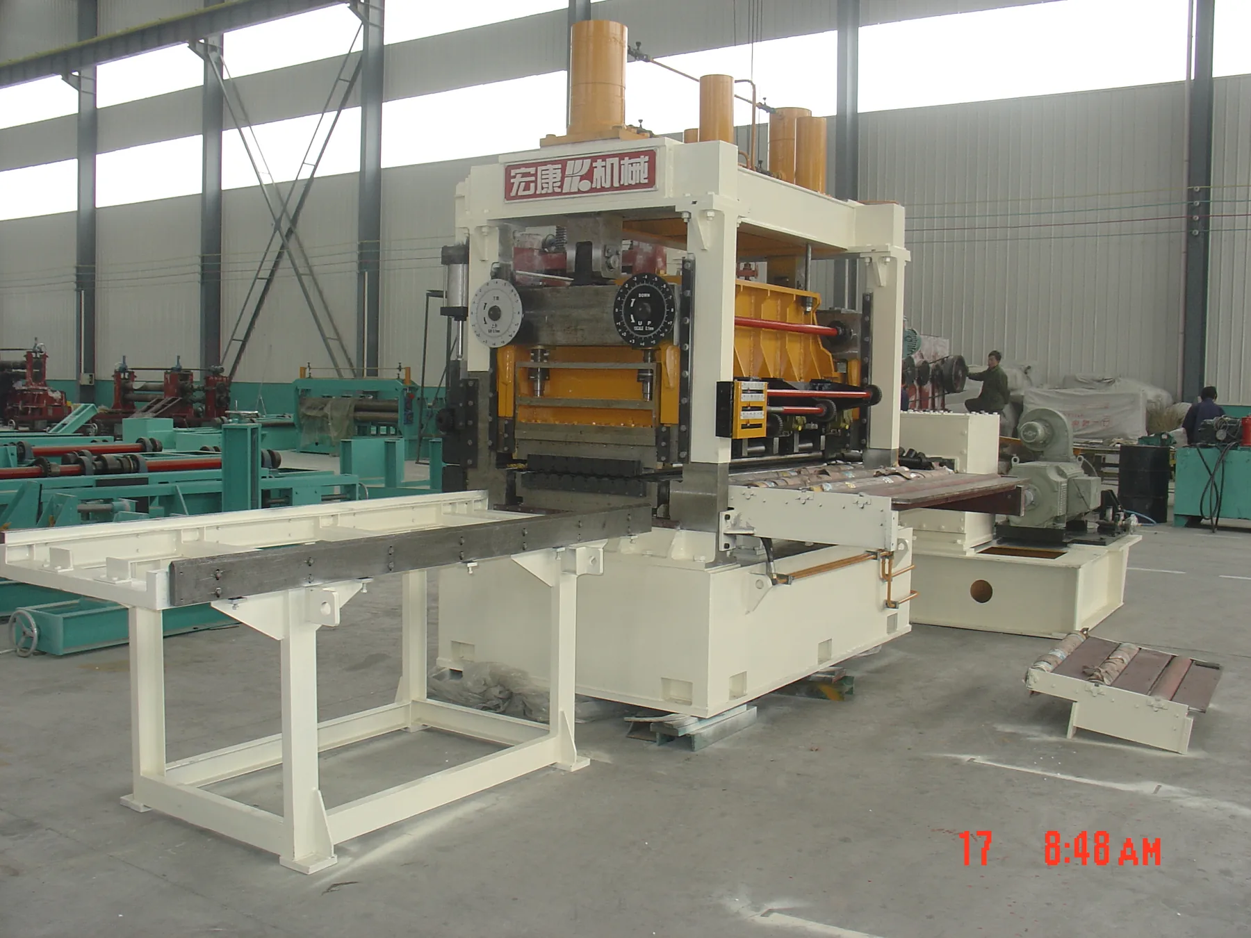 coil leveling machine — Hongkang engineering view 2