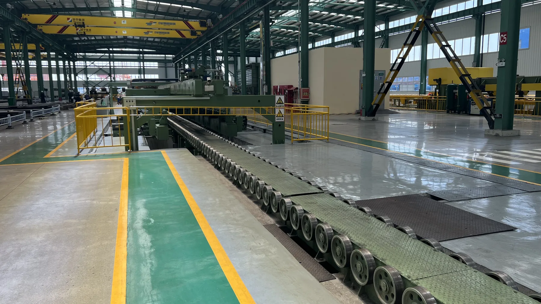 Vietnam heavy gauge cut to length line — Hongkang engineering view 2