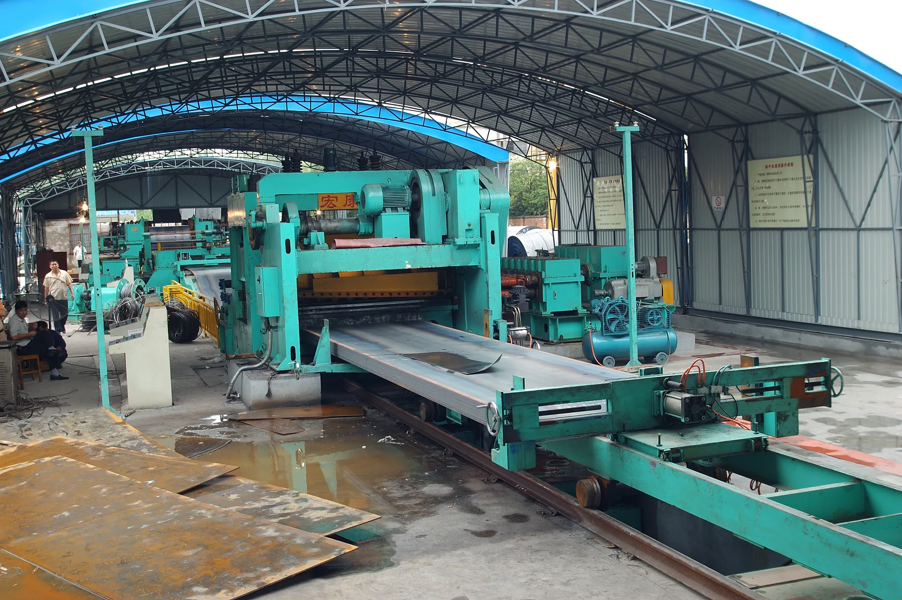 cut to length line foundation — Hongkang engineering view 3