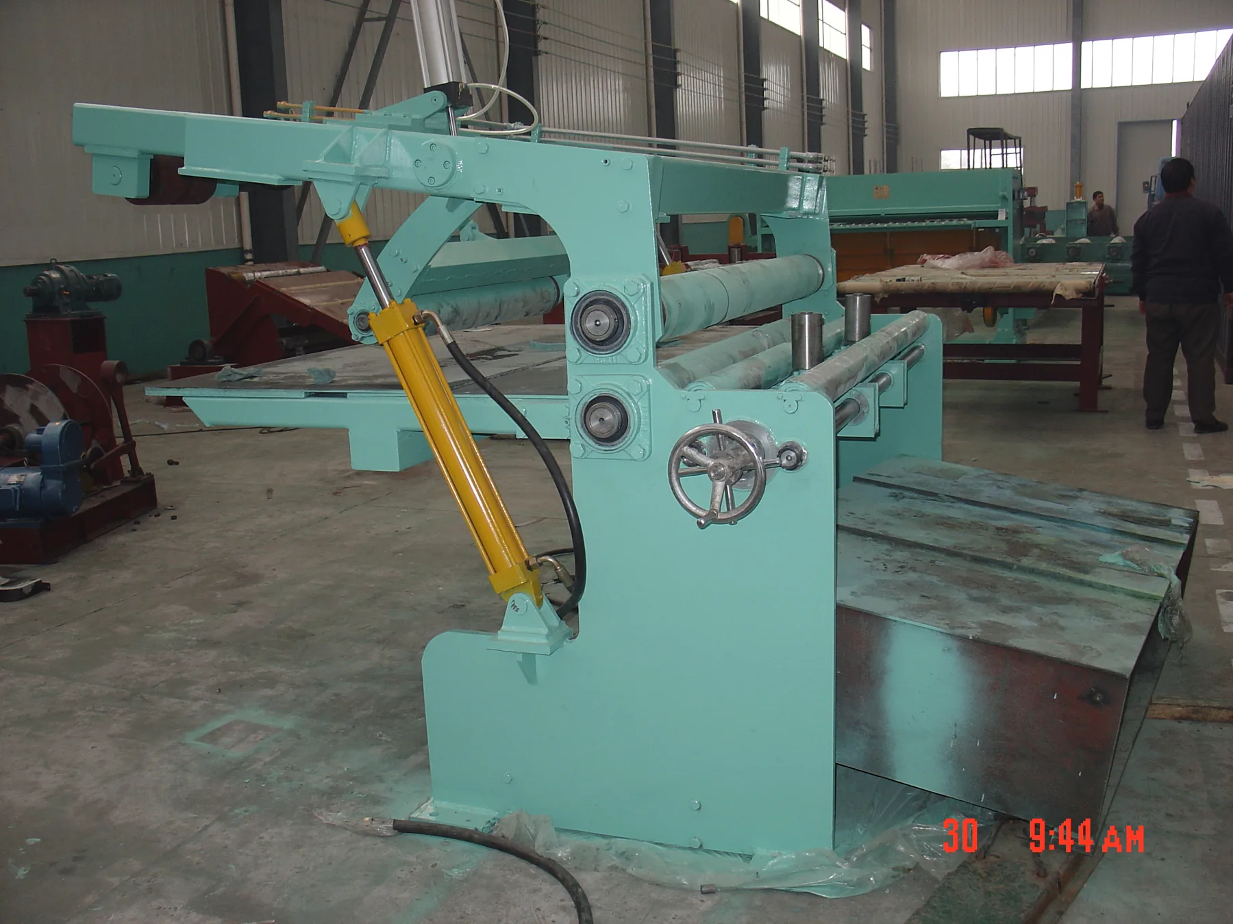 cut to length line layout — Hongkang engineering view 1