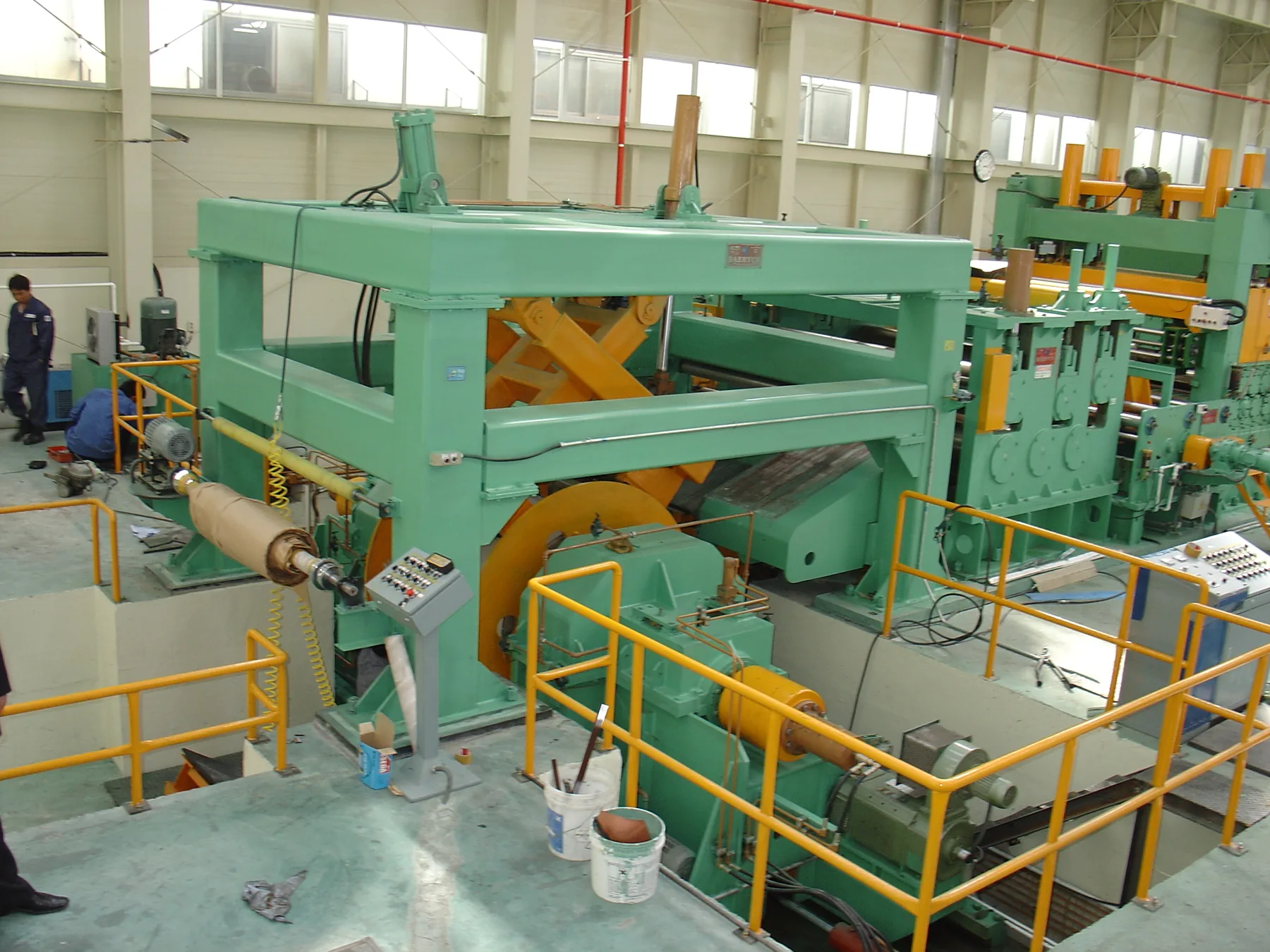 cut to length line layout — Hongkang engineering view 3