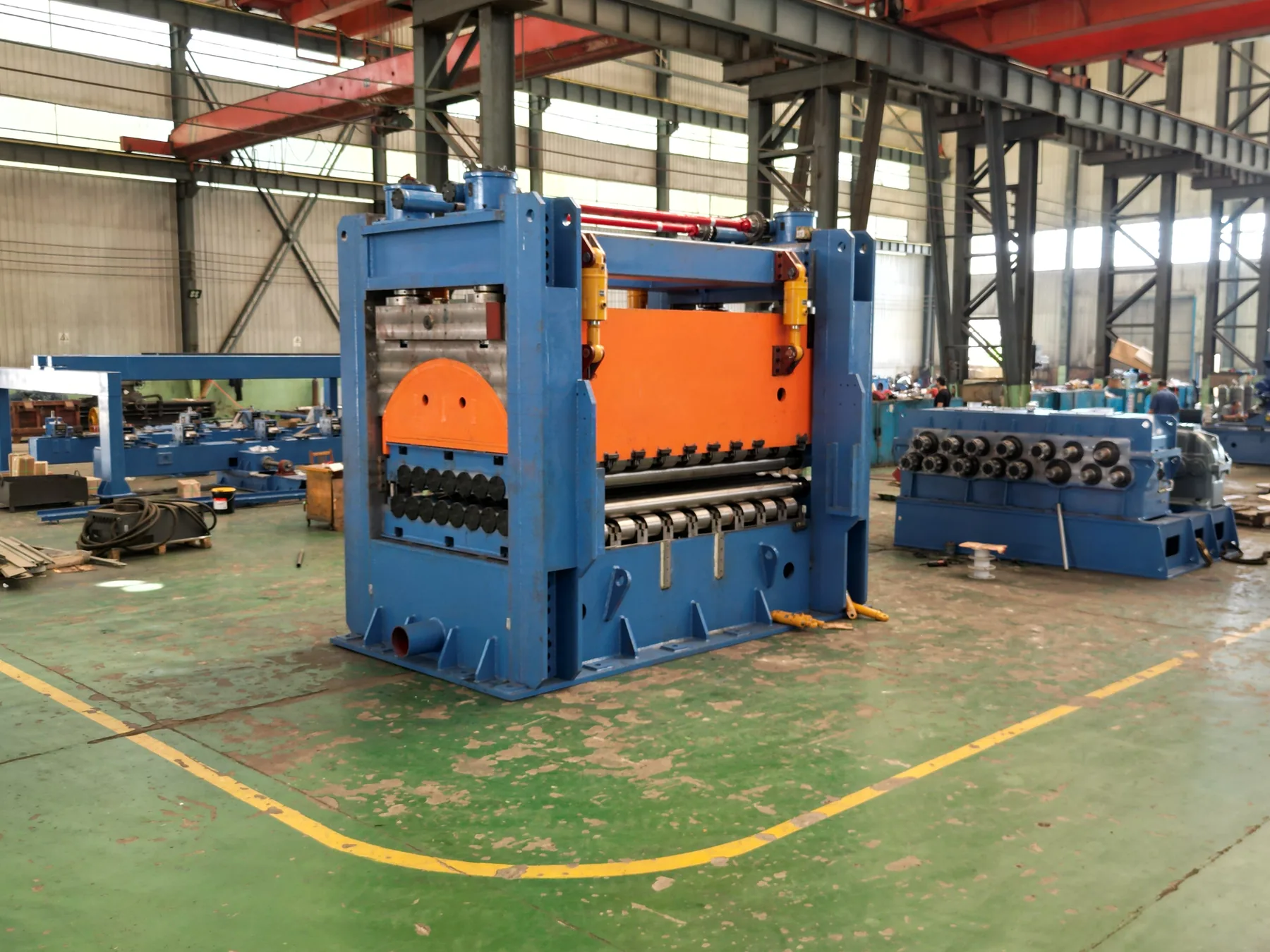 cut to length line maintenance — Hongkang engineering view 1