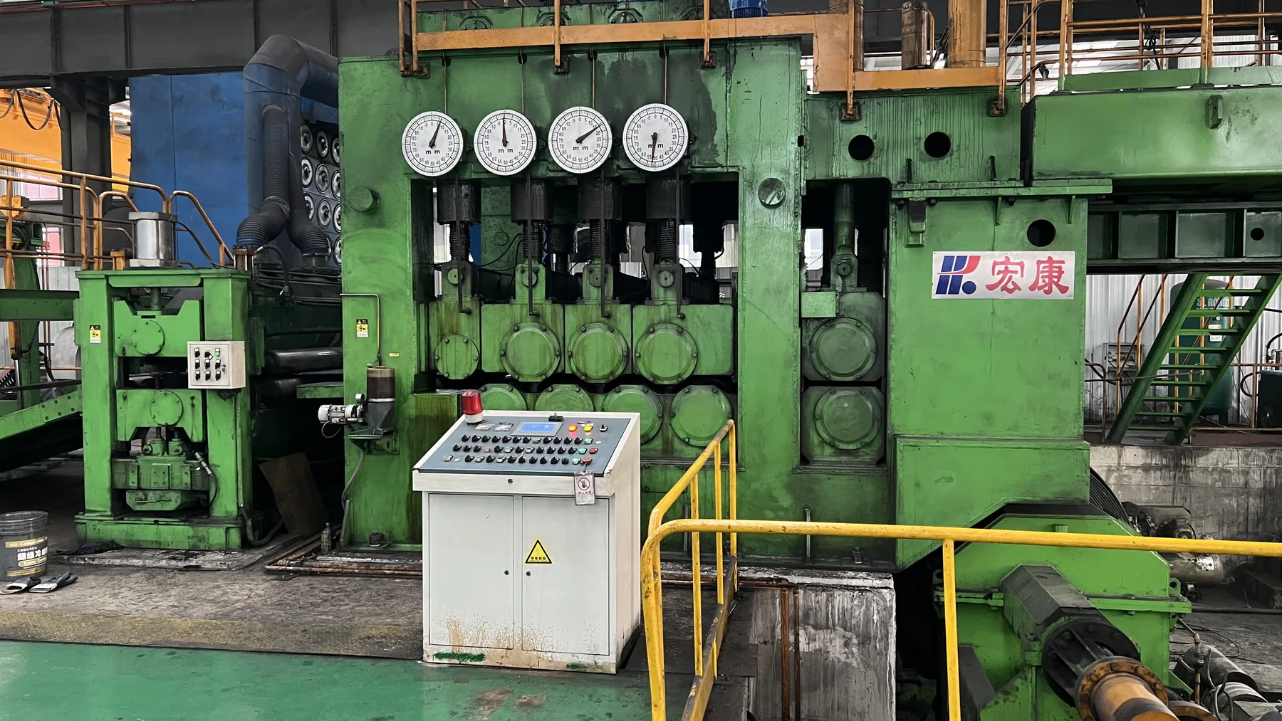 how to level thick steel coil — Hongkang engineering view 2