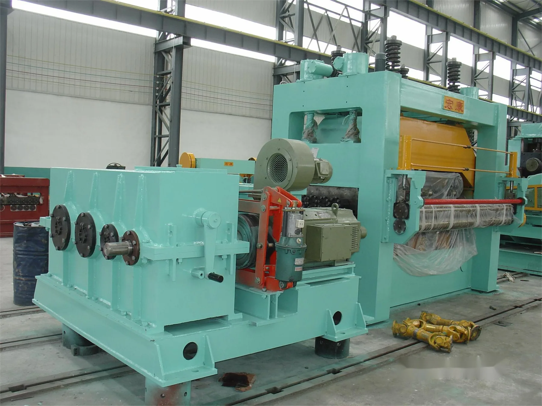 how to level thick steel coil — Hongkang engineering view 3