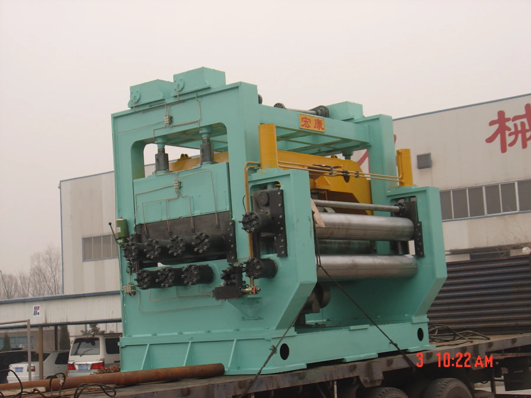 roller leveler vs straightener — Hongkang engineering view 2