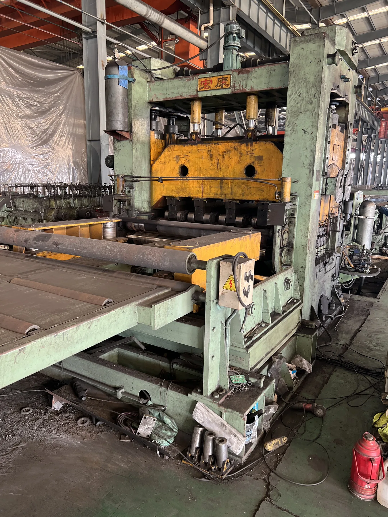 slitting line maintenance — Hongkang engineering view 2