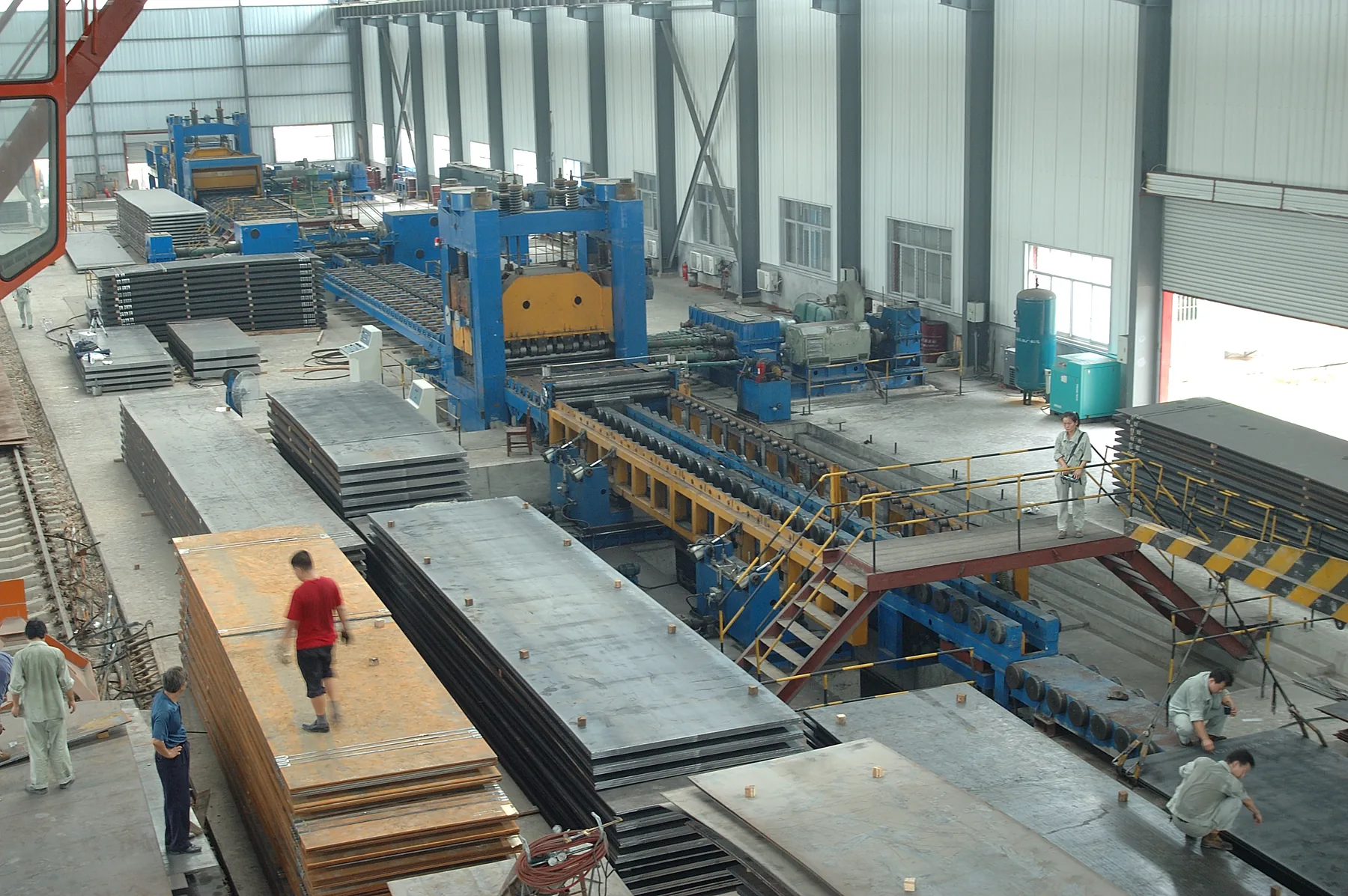cut to length line installation — Hongkang engineering view 3