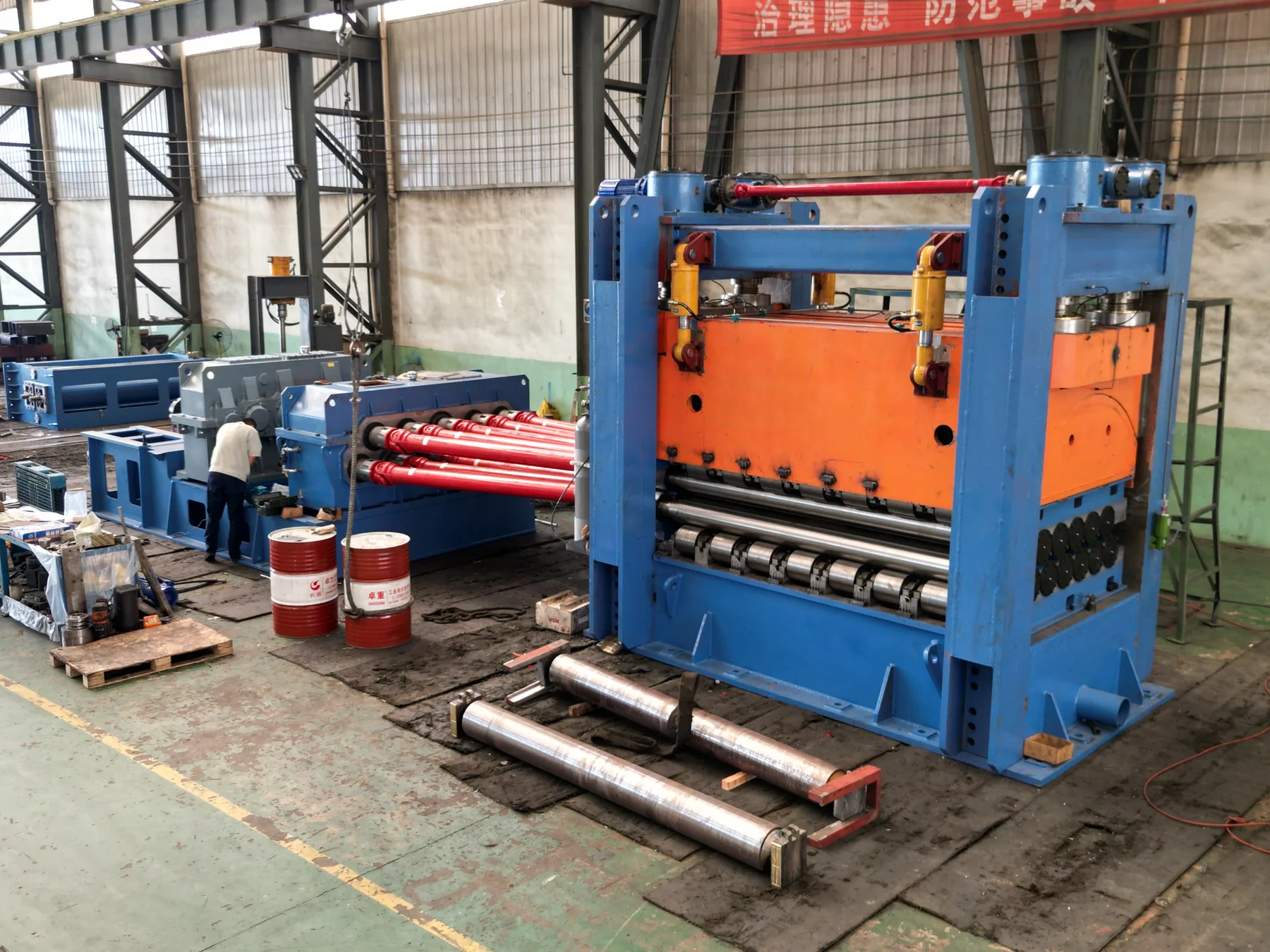cut to length line spare parts — Hongkang engineering view 2
