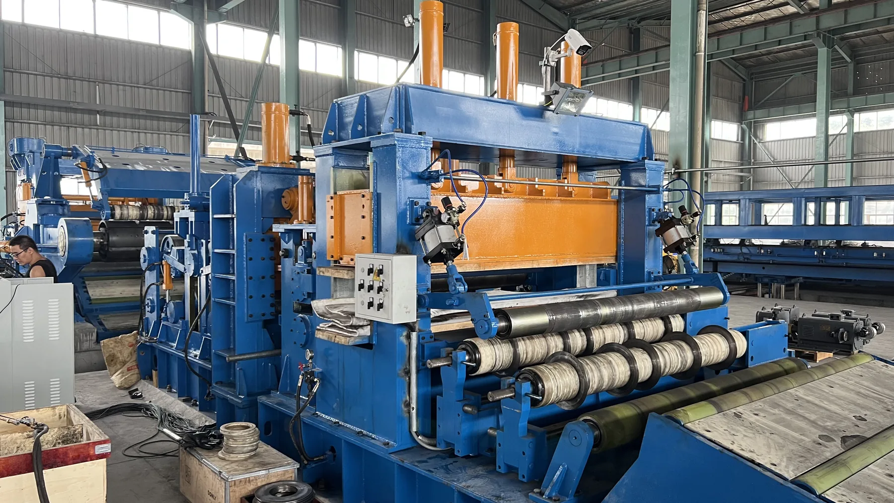 slitting and cut to length line — Hongkang engineering view 1