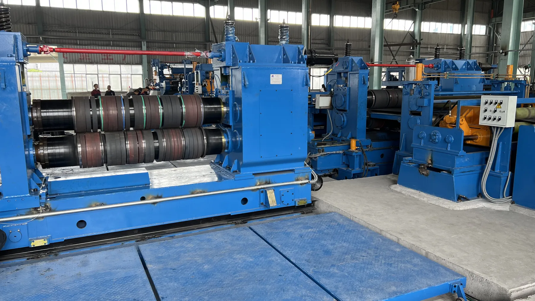 steel coil slitting line — Hongkang engineering view 2