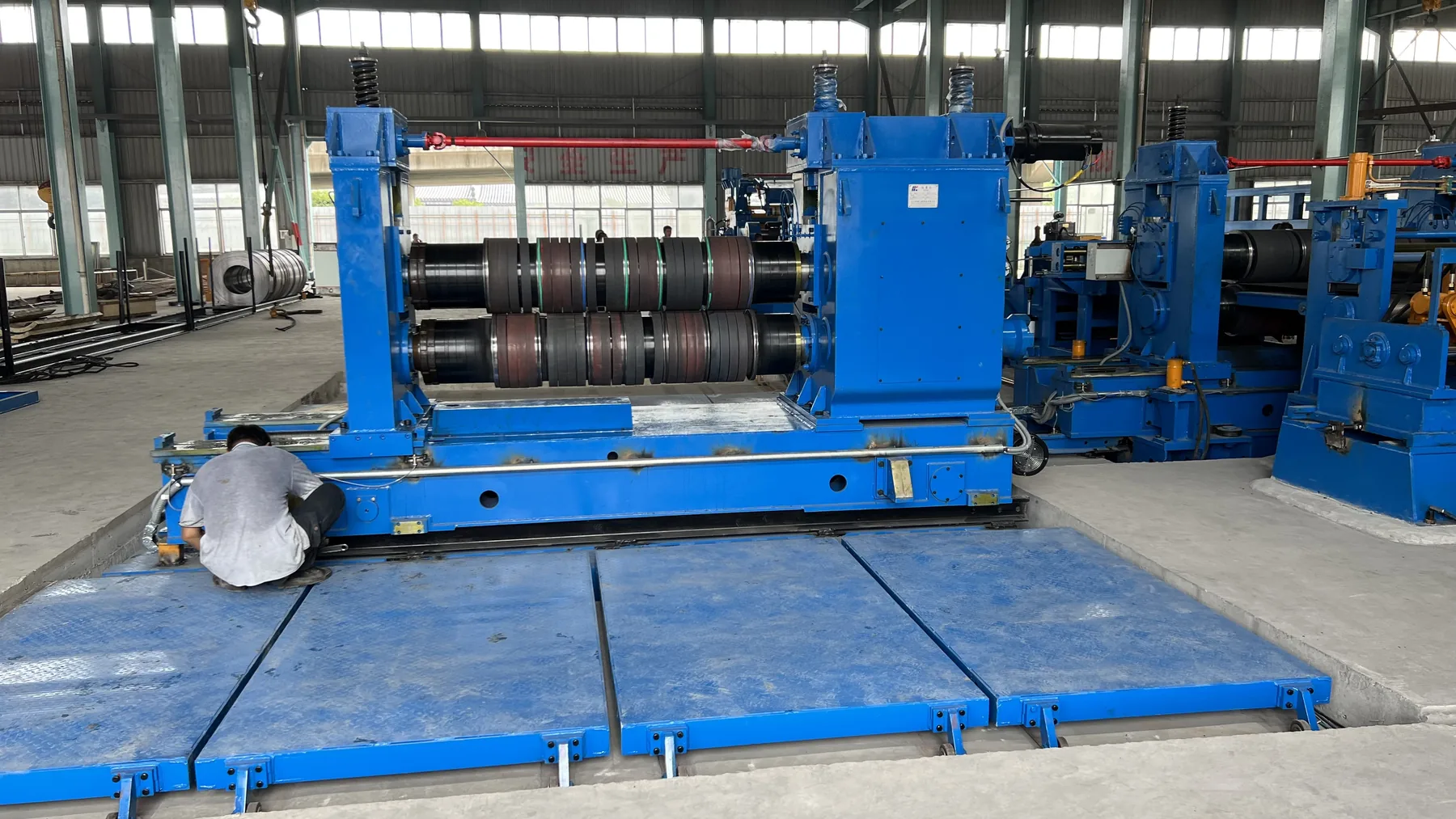 steel coil slitting line — Hongkang engineering view 8