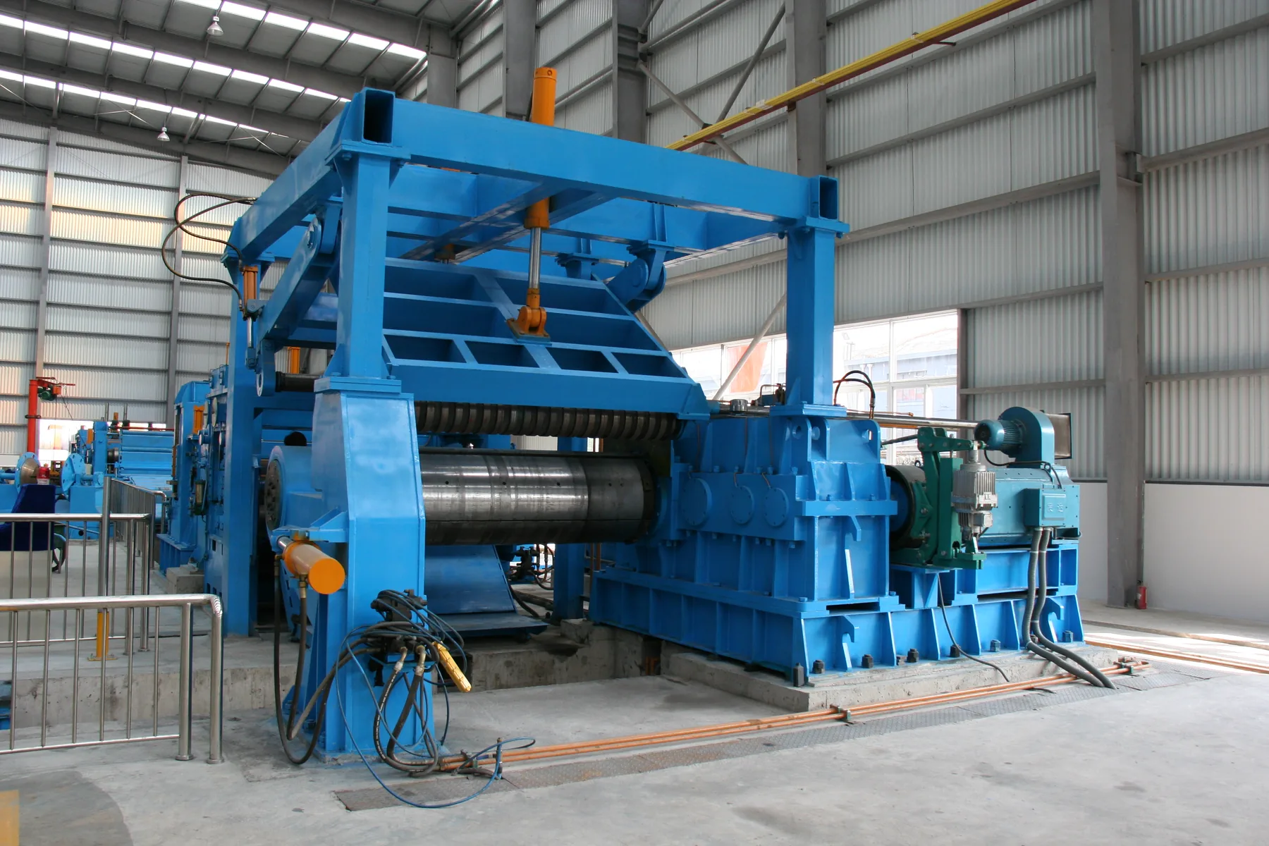 automatic coil slitting line — Hongkang engineering view 1
