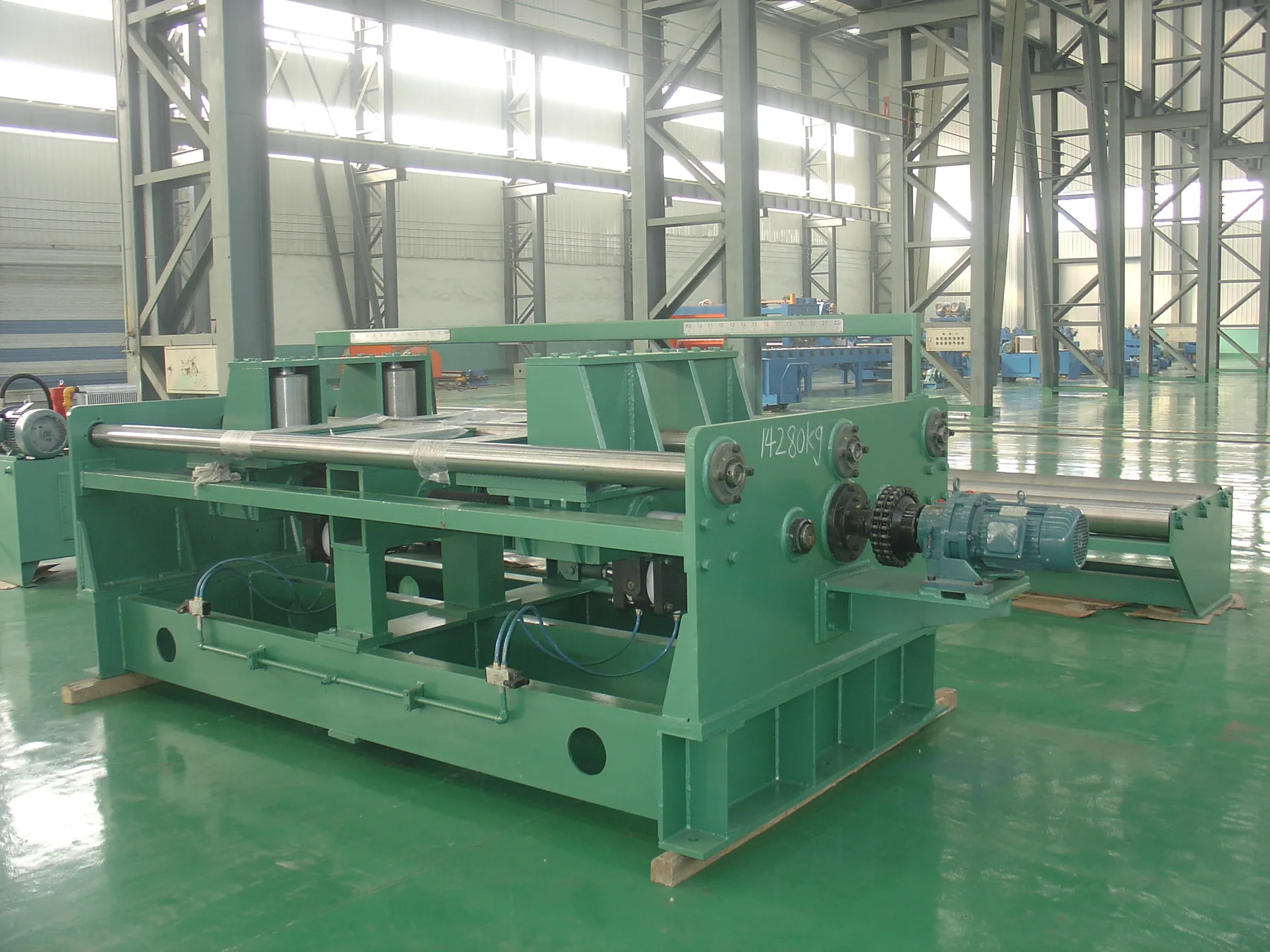 automatic coil slitting line — Hongkang engineering view 2