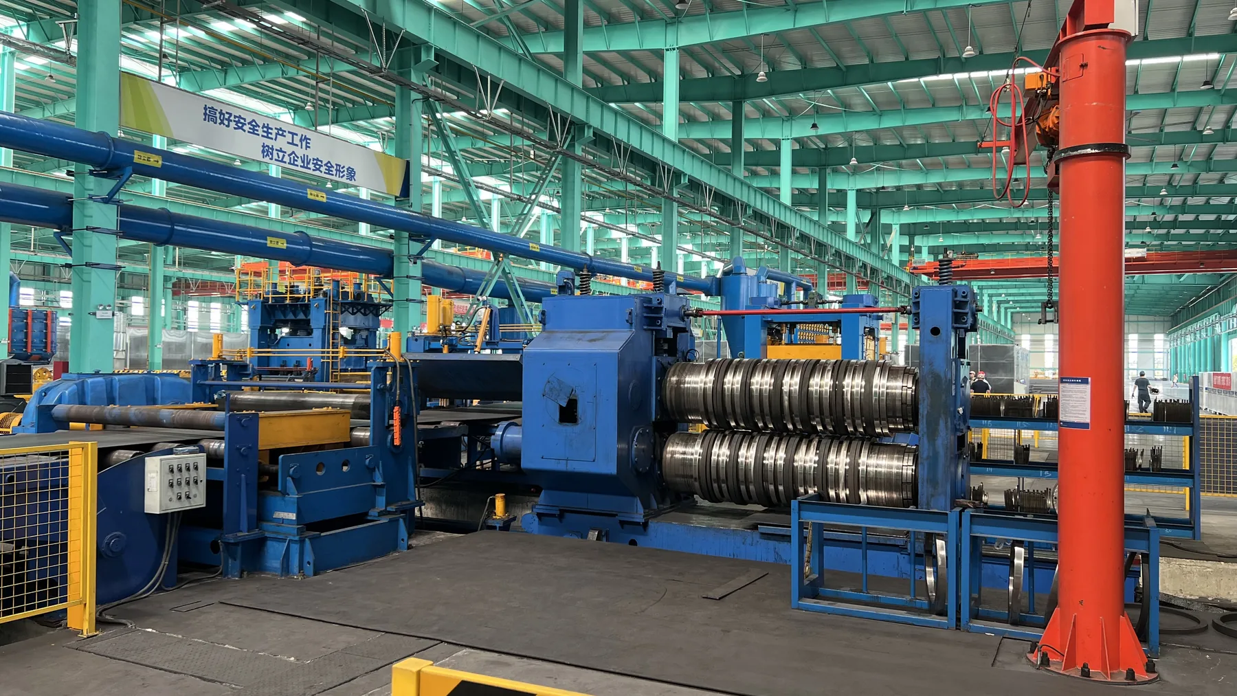 heavy gauge slitting line — Hongkang engineering view 2