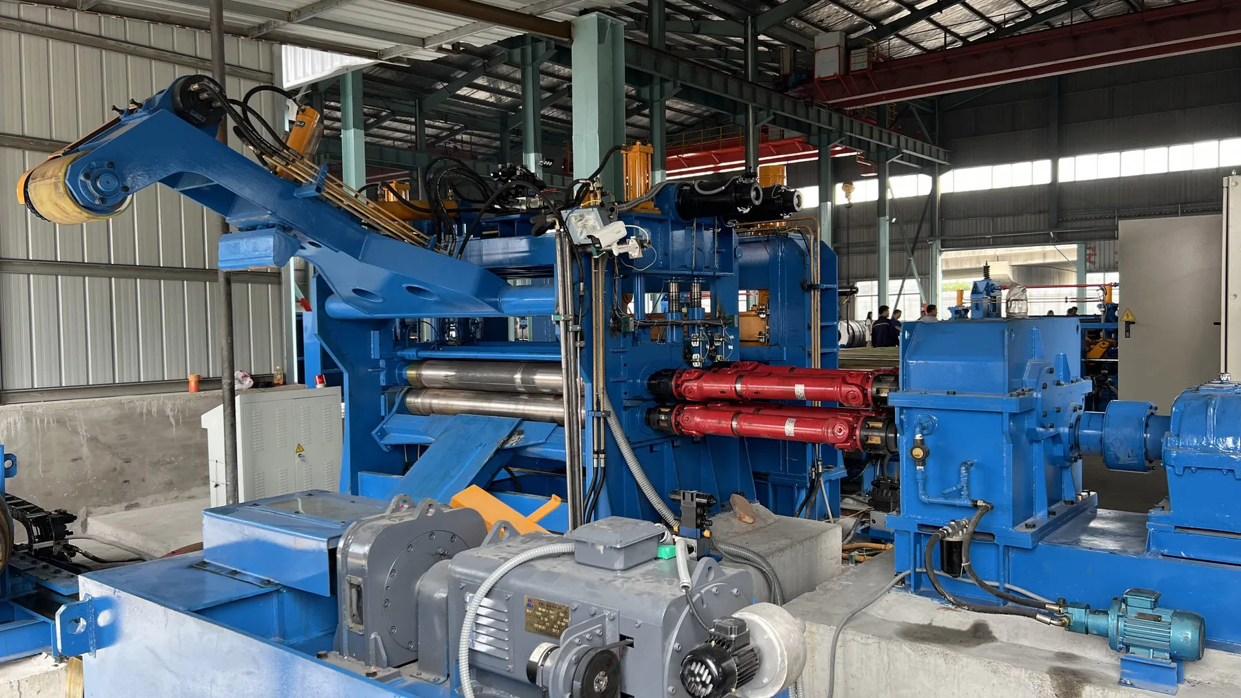 heavy gauge slitting line — Hongkang engineering view 3